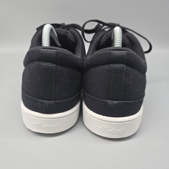 ALLBIRDS Canvas Pacers Shoes Natural Black Sneakers Women Size 10 Barely Worn - Picture 6 of 11